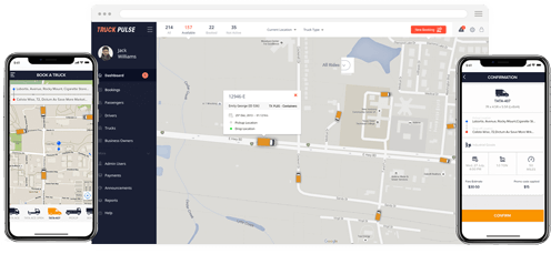 On-demand Trucking App Solution